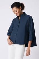 BLOUSES/SHIRTS/TOPS Avi Shirt in Summer Navy Kal Rieman