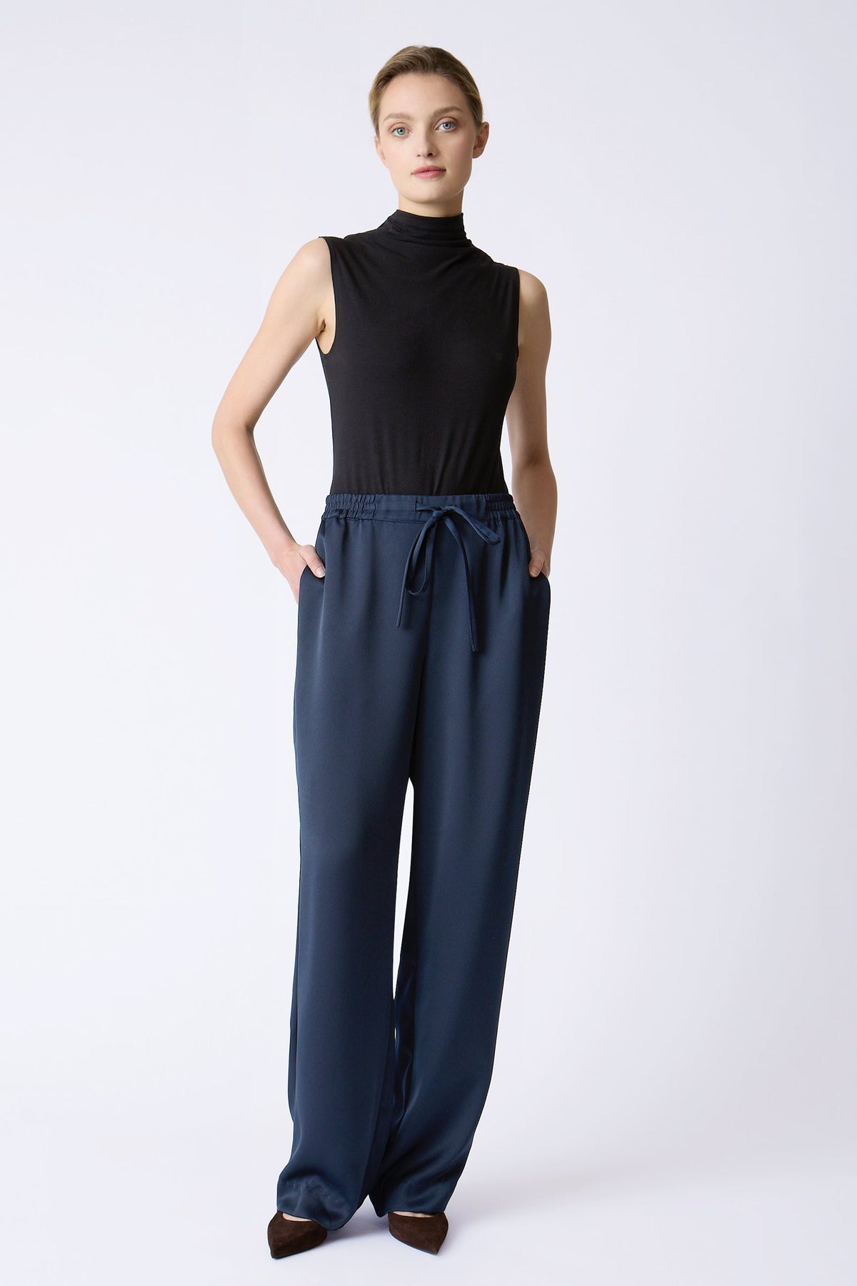 PANTS/SHORTS Dylan Pant in Navy Kal Rieman