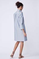 DRESSES/JUMPSUITS Greta Dress in Harbor Stripe Kal Rieman
