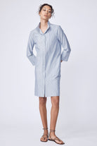 DRESSES/JUMPSUITS Greta Dress in Harbor Stripe Kal Rieman
