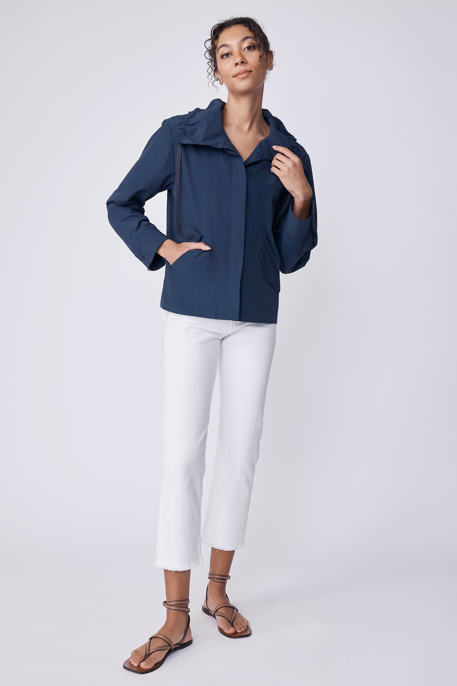 COATS/JACKET Cameron Jacket in Summer Navy Kal Rieman