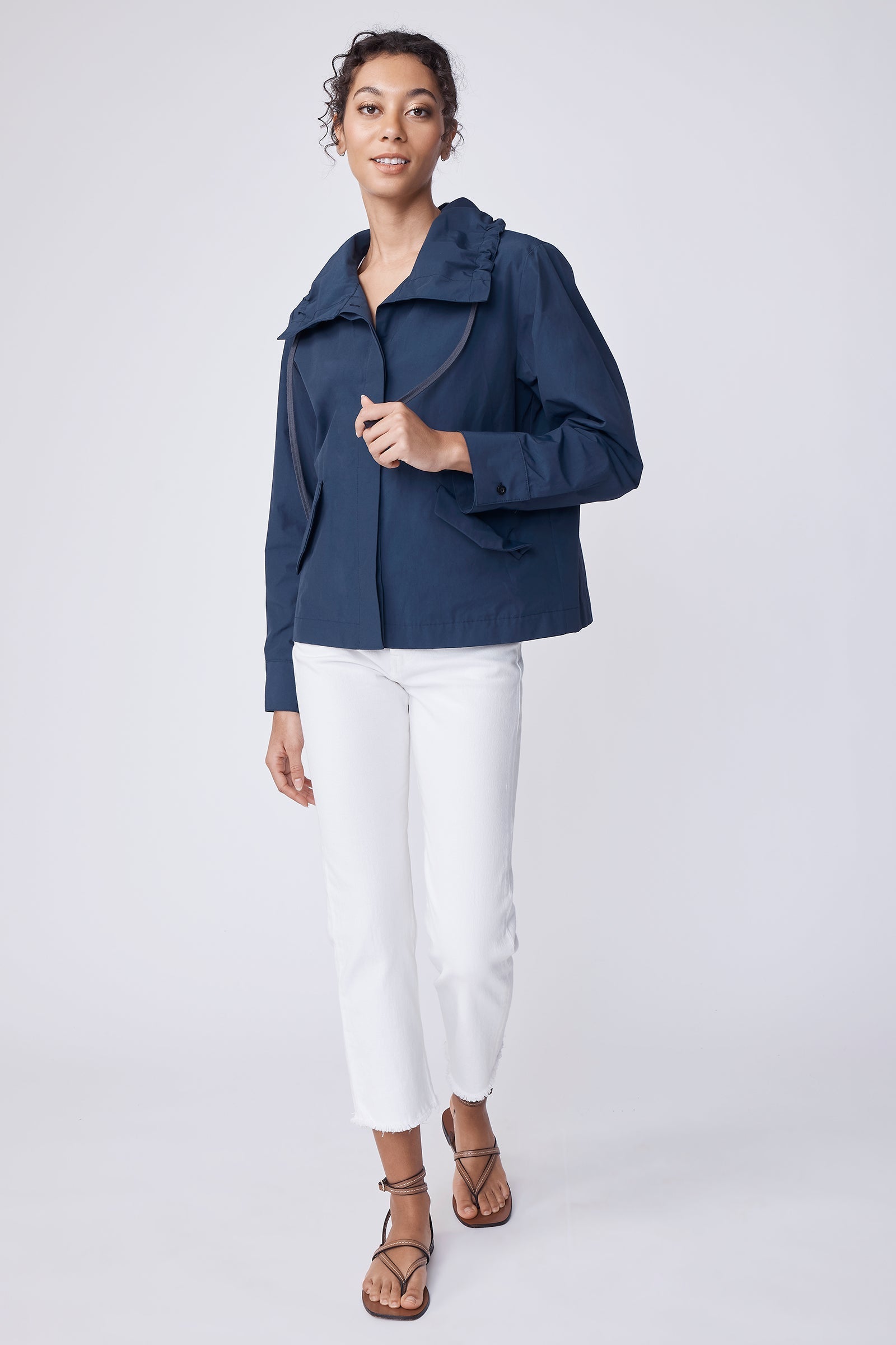 COATS/JACKET Cameron Jacket in Summer Navy Kal Rieman