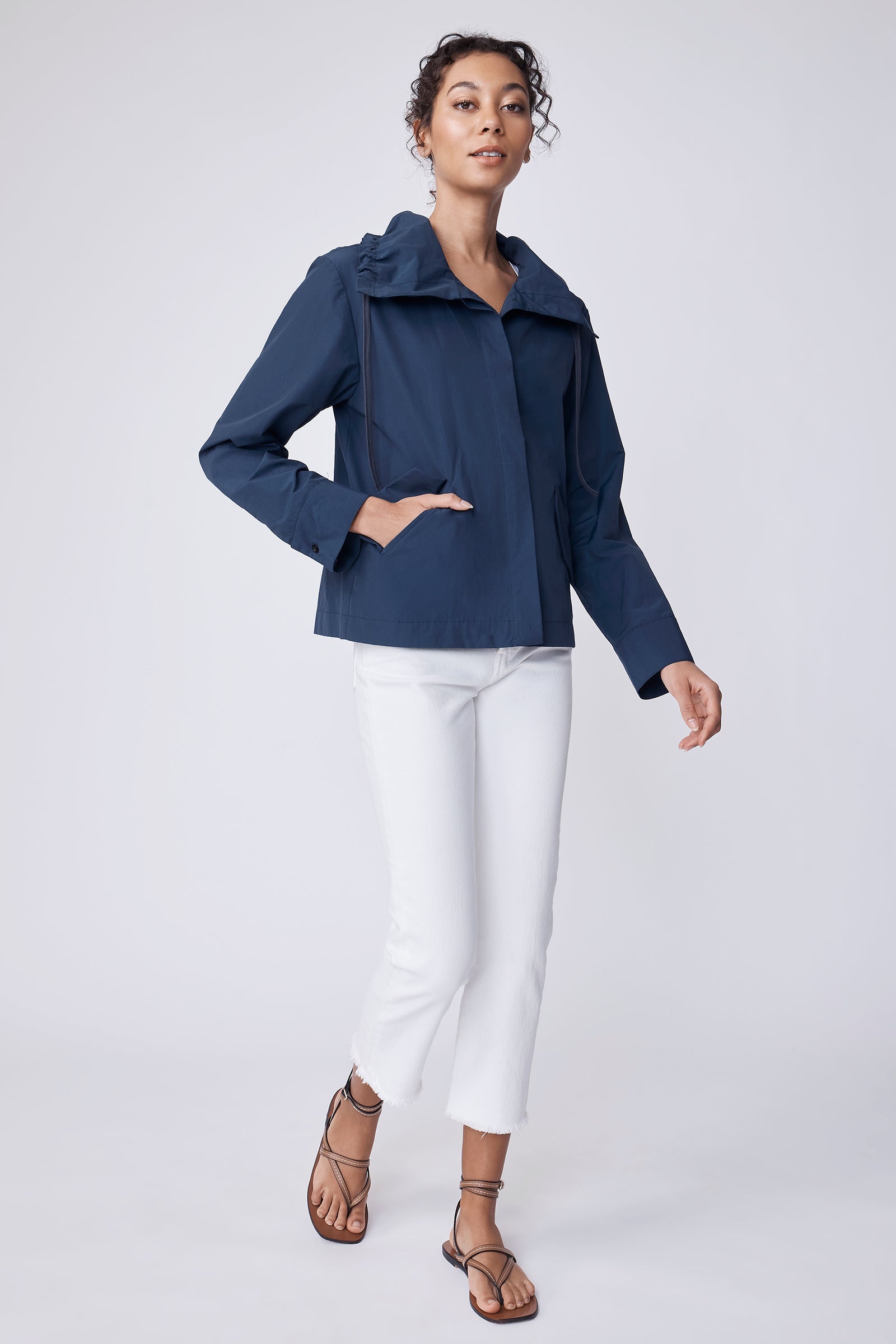 COATS/JACKET Cameron Jacket in Summer Navy Kal Rieman