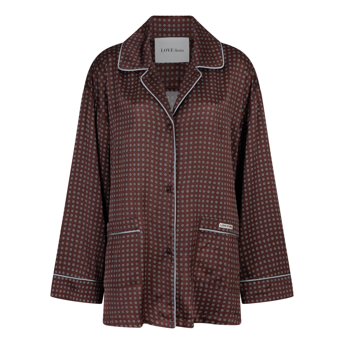 LINGERIE/PJ/SWIM Cedric & Reese PJ Set in Brown LOVE Stories