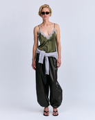 LINGERIE/PJ/SWIM Pip Cami in Green LOVE Stories
