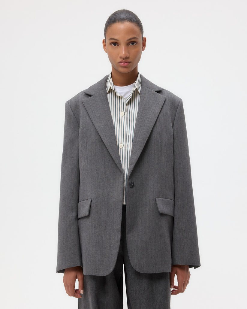 COATS/JACKET Jillian Blazer in Midnight TWP
