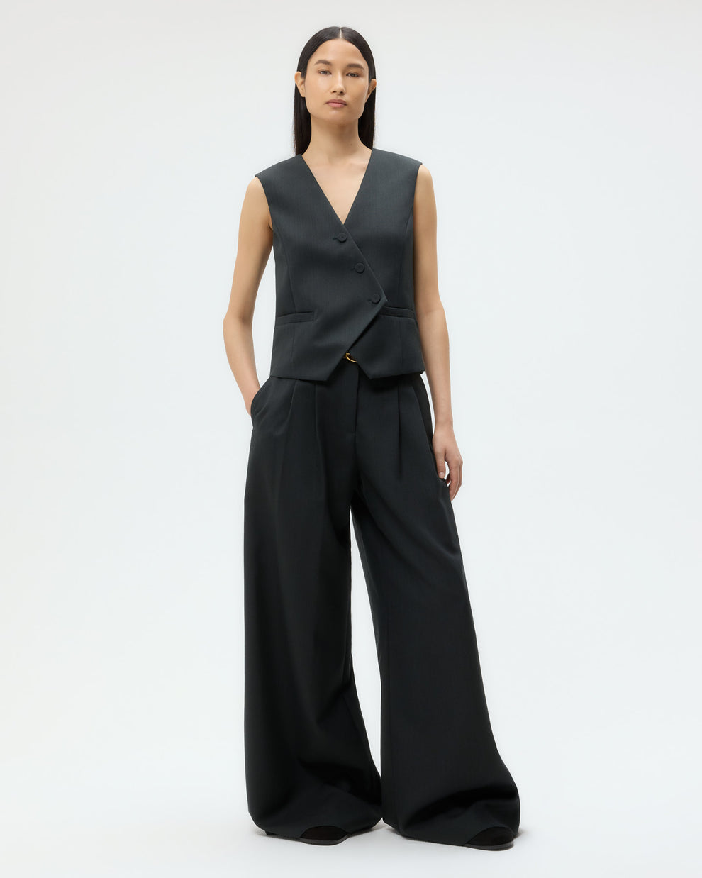 BLOUSES/SHIRTS/TOPS Tyler Vest in Dark Spruce TWP