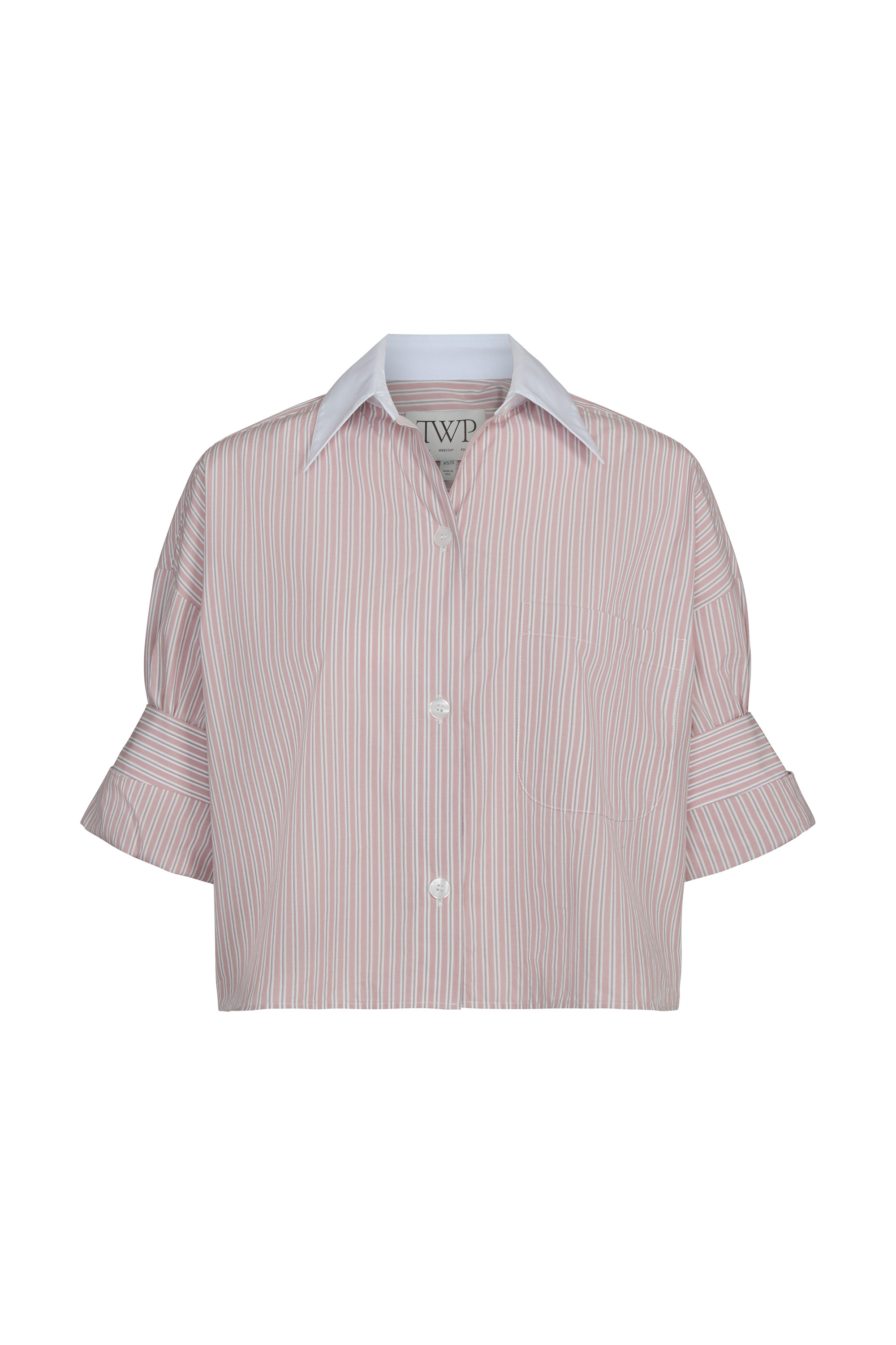 BLOUSES/SHIRTS/TOPS Next Ex in Spanish Villa and White Stripe TWP