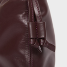 HANDBAGS Mini Asisi Tote in Brordeaux Lemiz