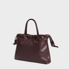 HANDBAGS Mini Asisi Tote in Brordeaux Lemiz