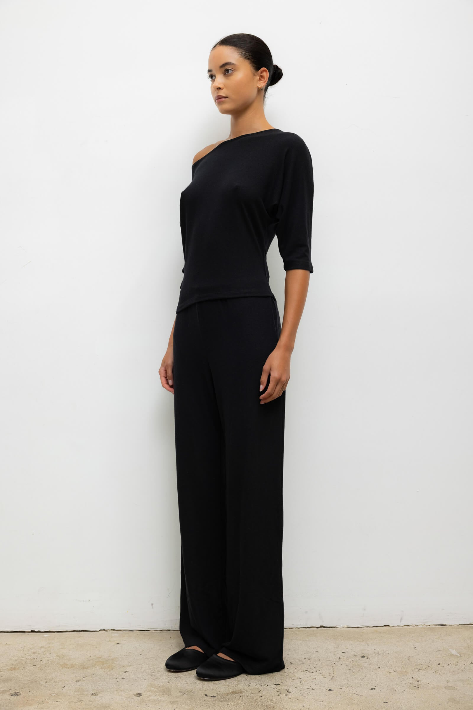 PANTS/SHORTS Lauren Pocket Pant in Black Leset
