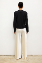 TEES/TANKS Margo Long Sleeve Tee in Black Leset