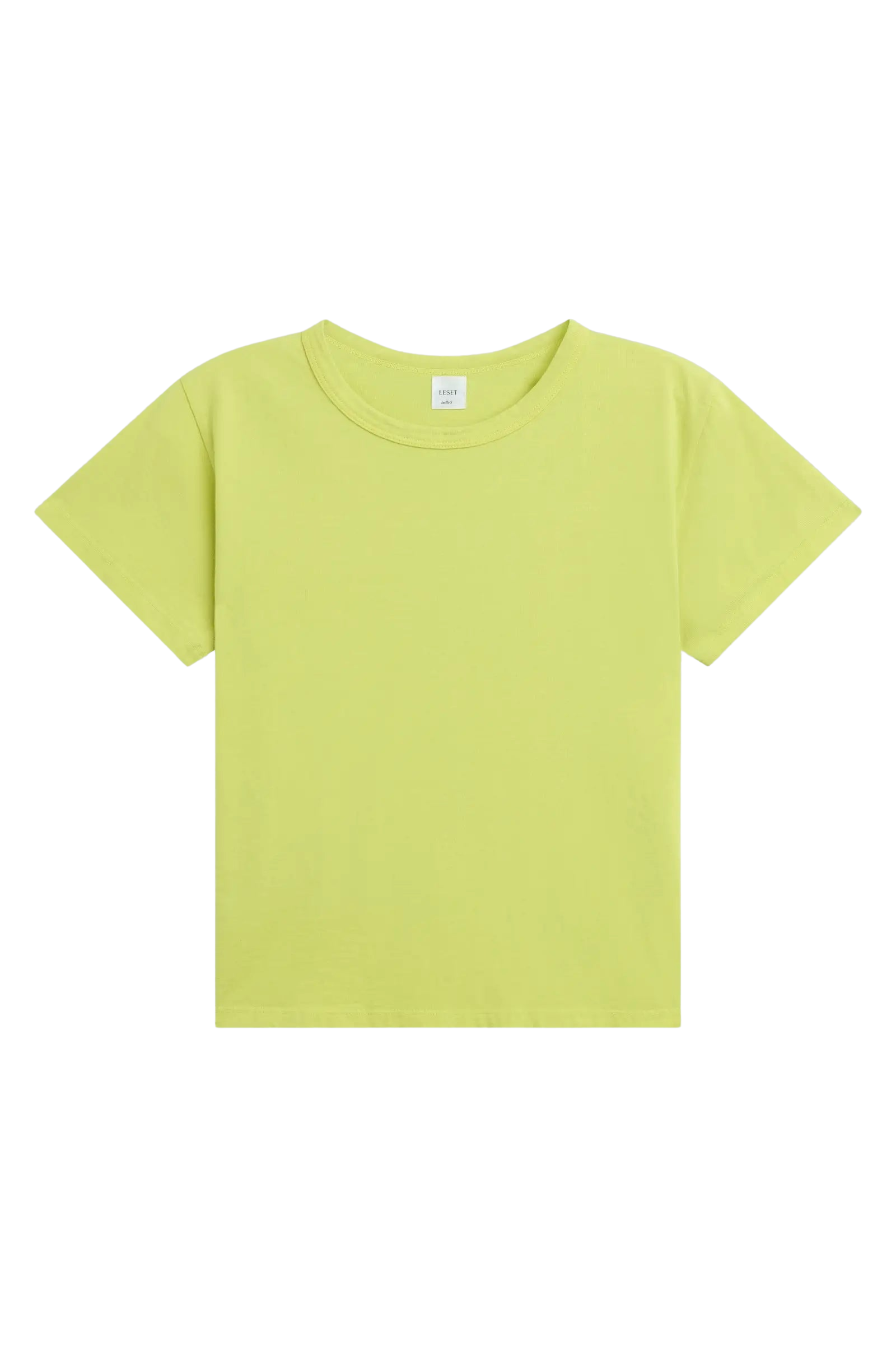 TEES/TANKS The Margo Tee in Chartreuse Leset