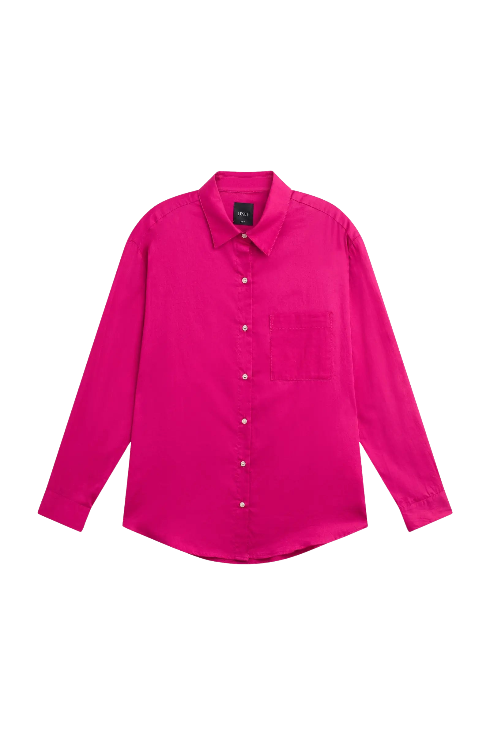 BLOUSES/SHIRTS/TOPS Yoko Classic Button Down in Amaranth Leset
