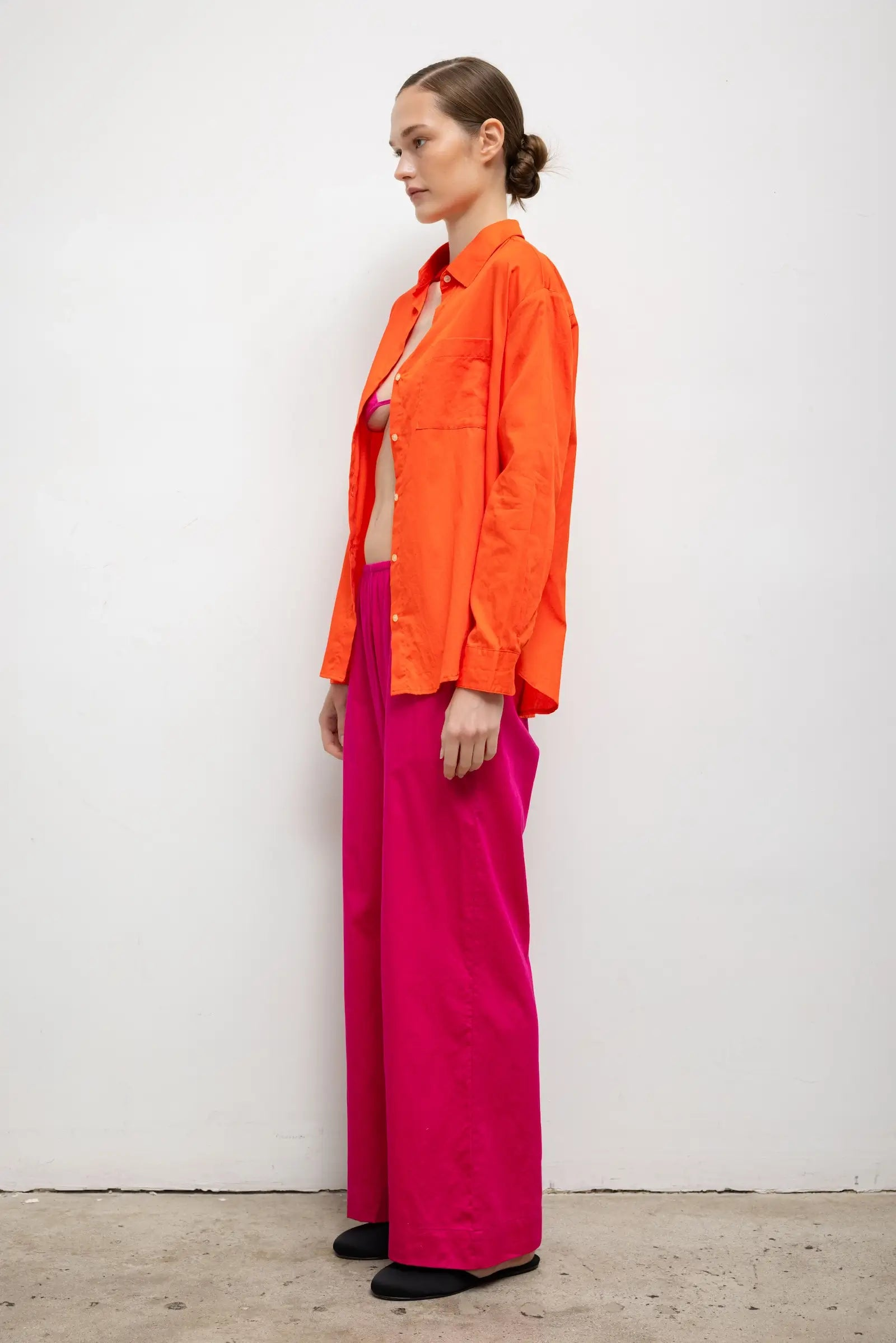 PANTS/SHORTS Yoko Pocket Pant in Amaranth Leset