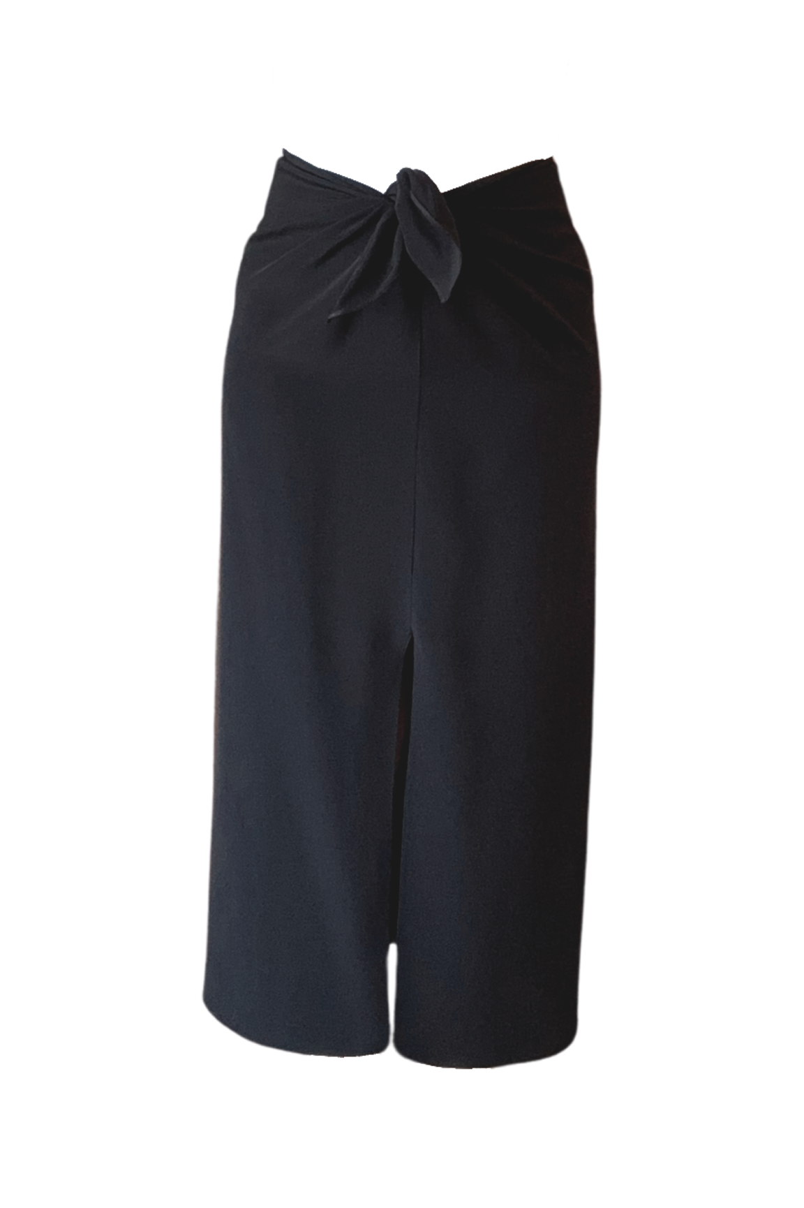 SKIRTS Long Sarong Skirt in Black Peter Cohen
