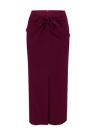SKIRTS Long Sarong in Wine Peter Cohen