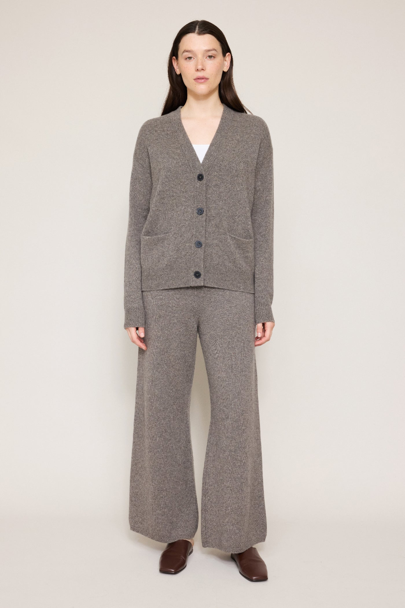 SWEATERS Baez Cardigan in Otter Organic by John Patrick