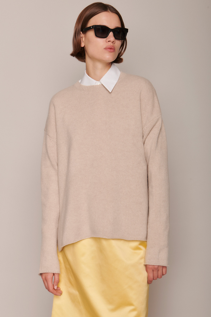 Sweaters Organic by John Patrick Millie Pullover in Wheat Organic by John Patrick