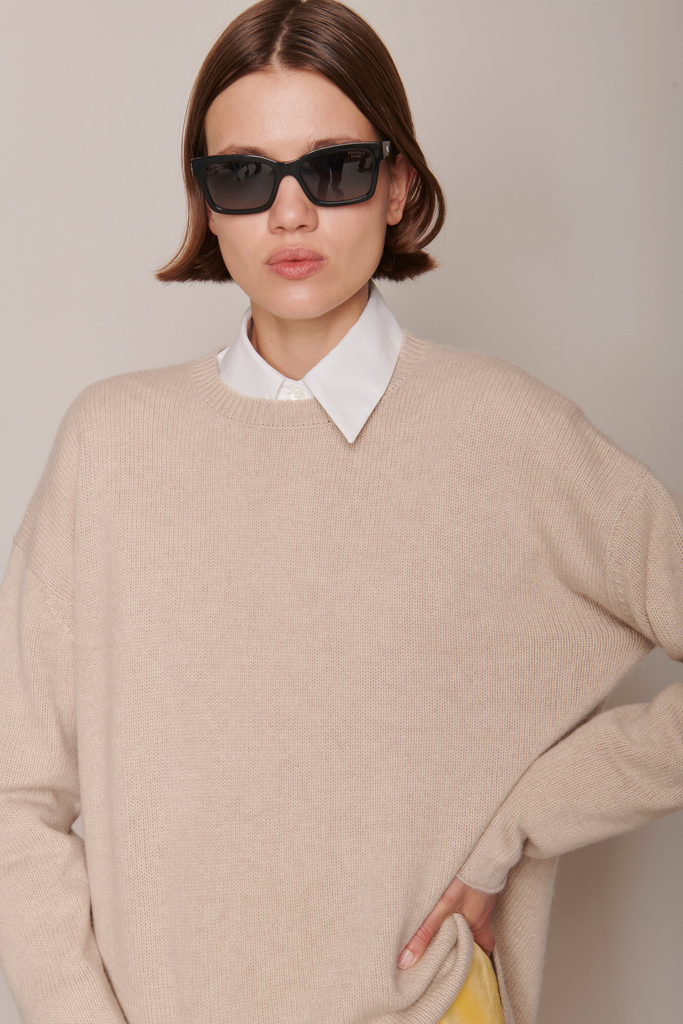 Sweaters Organic by John Patrick Millie Pullover in Wheat Organic by John Patrick