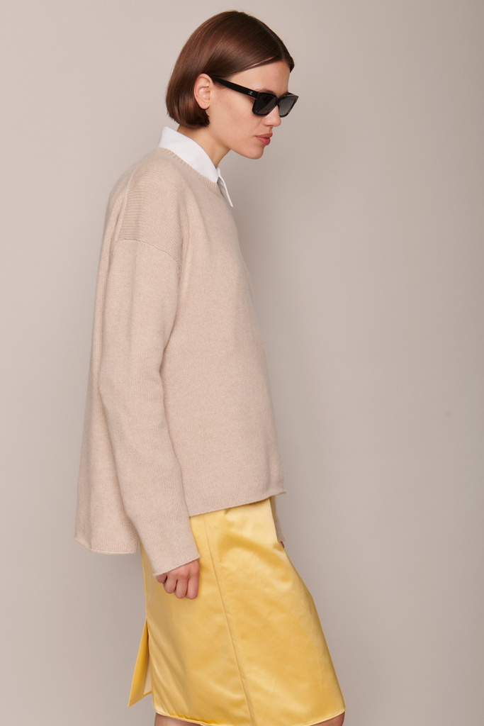 Sweaters Organic by John Patrick Millie Pullover in Wheat Organic by John Patrick