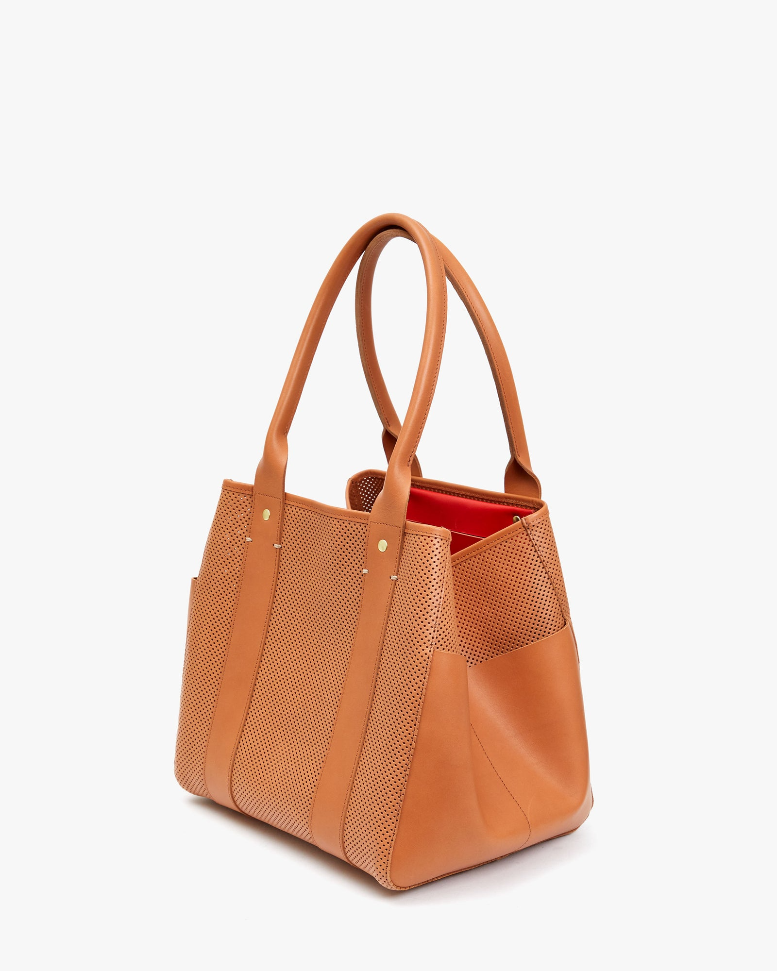 Cuoio Vachetta Petite Box Tote