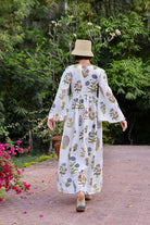 DRESSES/JUMPSUITS Lugano Maxi Dress in Multi Botanical Maison Marigold