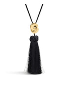 FASHION JEWELRY SOLSTICE KNOT TASSEL NECKLACE Luv Aj