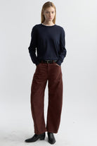 PANTS/SHORTS Tribeca Pant in Cabernet Nili Lotan