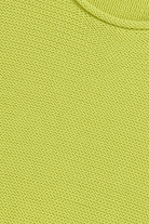 SWEATERS Mae Crewneck in Chartreuse Leset