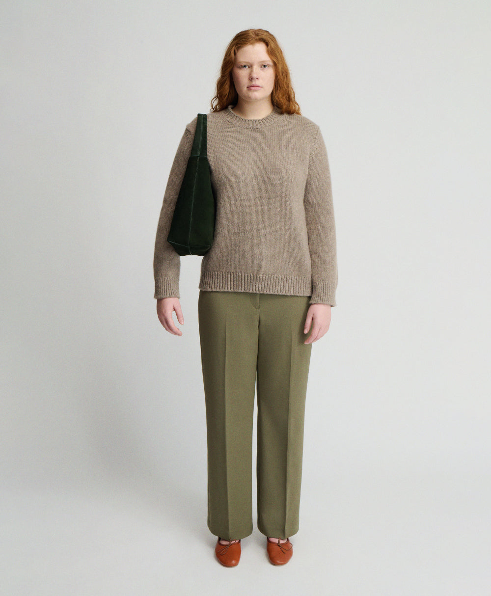 HANDBAGS Candy Hobo Bag in Moss Mansur Gavriel