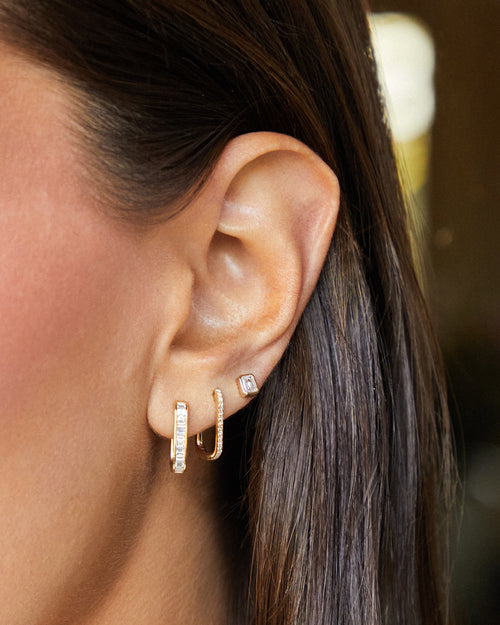 JEWELRY TS - 14K DIAMOND LOLA HOOPS EF Collection