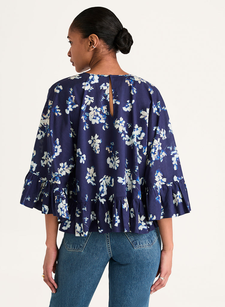 BLOUSES/SHIRTS/TOPS ASTRAL PRINT TOP Merlette