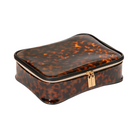 ACCESSORIES Jumbo Claire Tortoise Makeup Case Stephanie Johnson