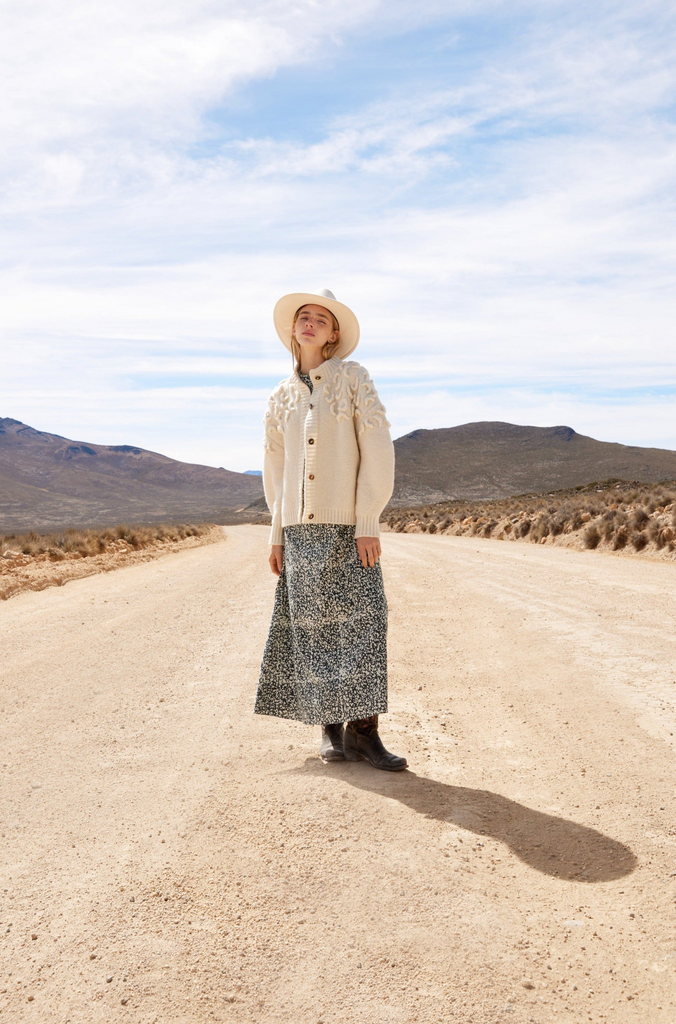 Sweaters Mirth Cusco Cardigan in Ivory Mirth