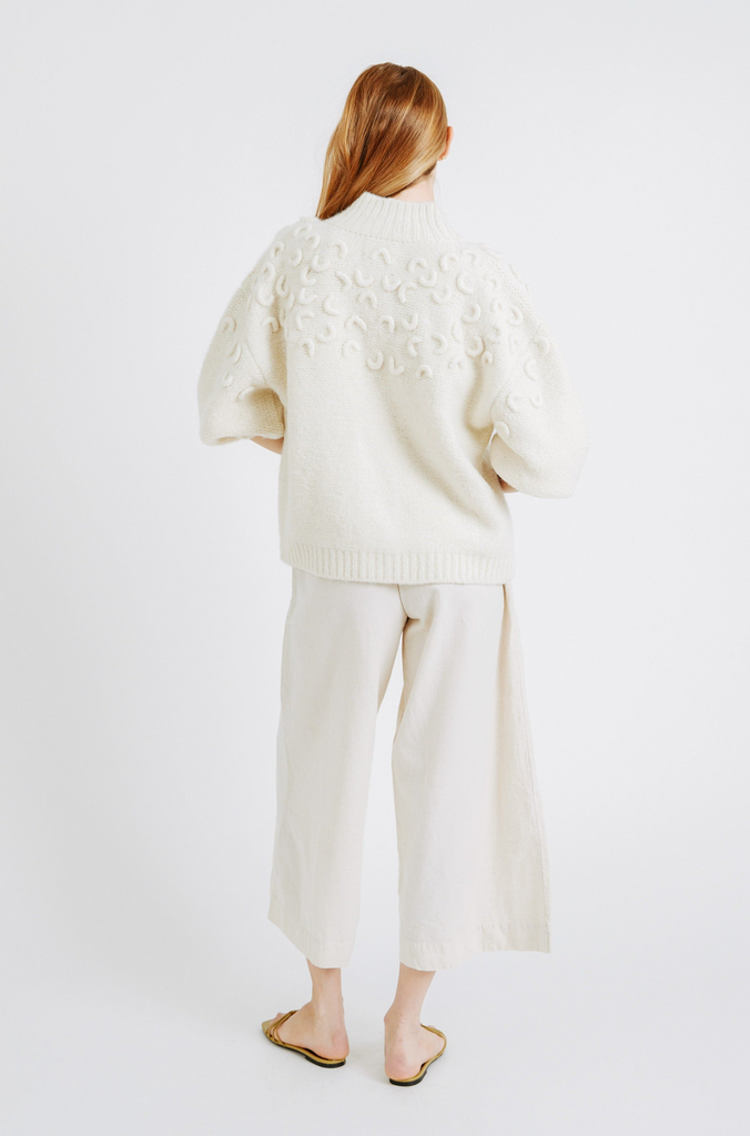 Sweaters Mirth Cusco Cardigan in Ivory Mirth