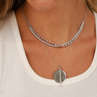 JEWELRY Ava Bea Diamond Tennis Necklace in White Gold Dana Rebecca