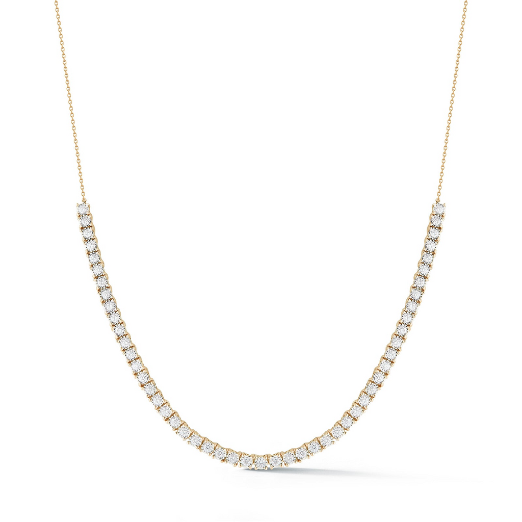 Necklaces Dana Rebecca Ava Bea Diamond Tennis Necklace in White Gold Dana Rebecca