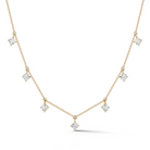 JEWELRY Ava Bea Station Necklace in Yellow Gold Dana Rebecca