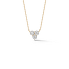 Necklaces Dana Rebecca Ava Bea Diamond Trio Necklace in Yellow Gold Dana Rebecca
