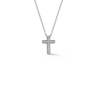 JEWELRY DRD Diamond Cross Necklace in White Gold Dana Rebecca