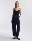 PANTS/SHORTS Shon Wool Pant in Black Nili Lotan
