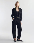 PANTS/SHORTS Shon Wool Pant in Black Nili Lotan