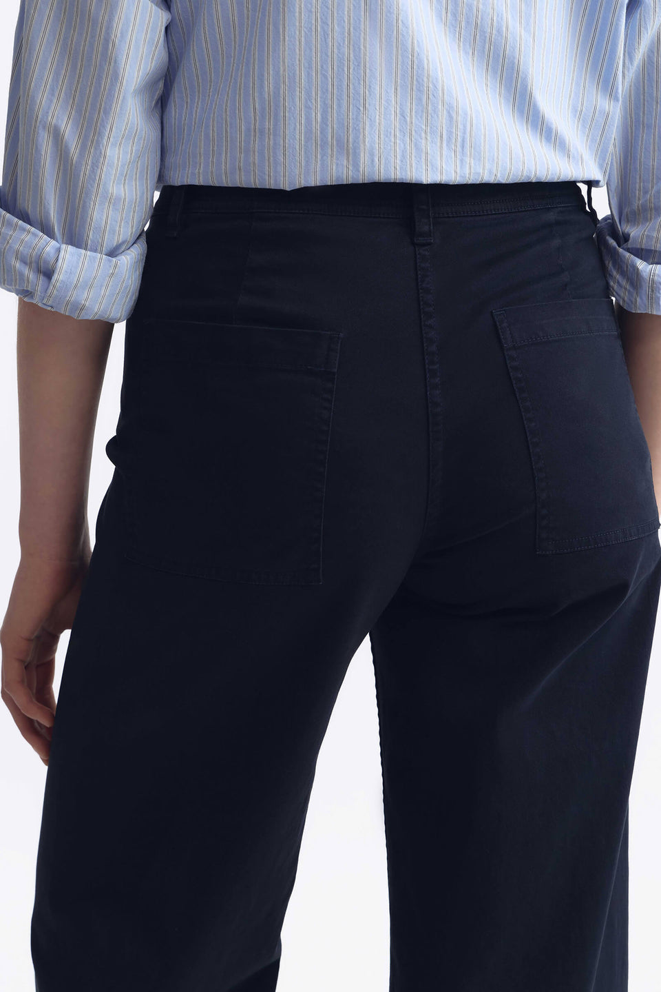 PANTS/SHORTS Megan Pant in Midnight Nili Lotan
