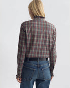 BLOUSES/SHIRTS/TOPS Elio Shirt in Rustic Check Nili Lotan