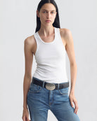 ACCESSORIES Wayne Belt in Black Nili Lotan