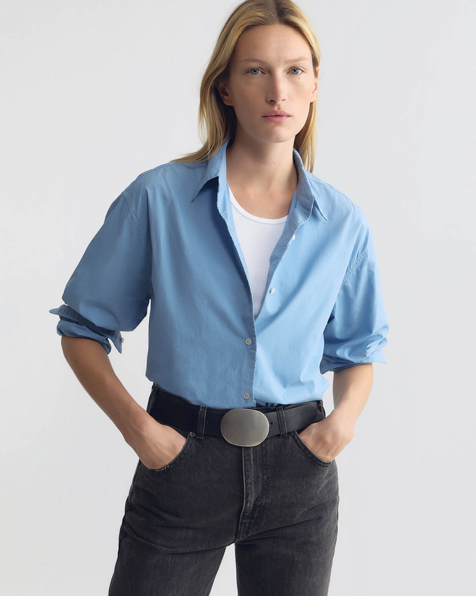 BLOUSES/SHIRTS/TOPS Yorke Shirt in Opal Nili Lotan