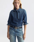 BLOUSES/SHIRTS/TOPS Suzette Denim Shirt in Classic Wash Nili Lotan