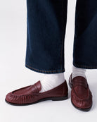SHOES Dover Loafer in Merlot Oncept