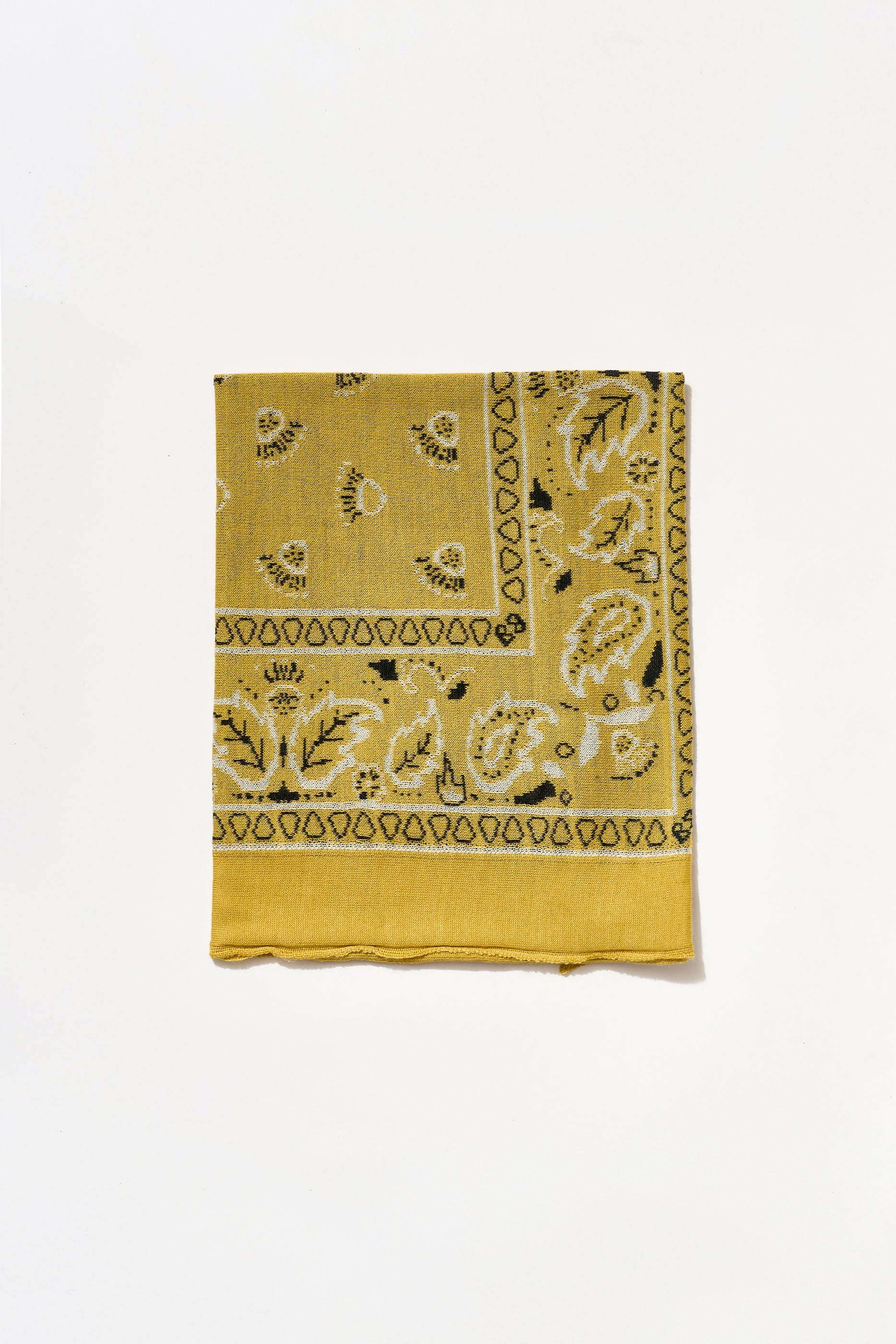 ACCESSORIES Cashmere Bandana in Golden Organic by John Patrick